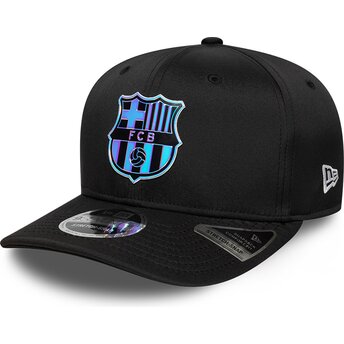 Čepice zaoblená černá snapback multicolor 9SEVENTY Stretch Snap TPU FC Barcelona LALIGA New Era