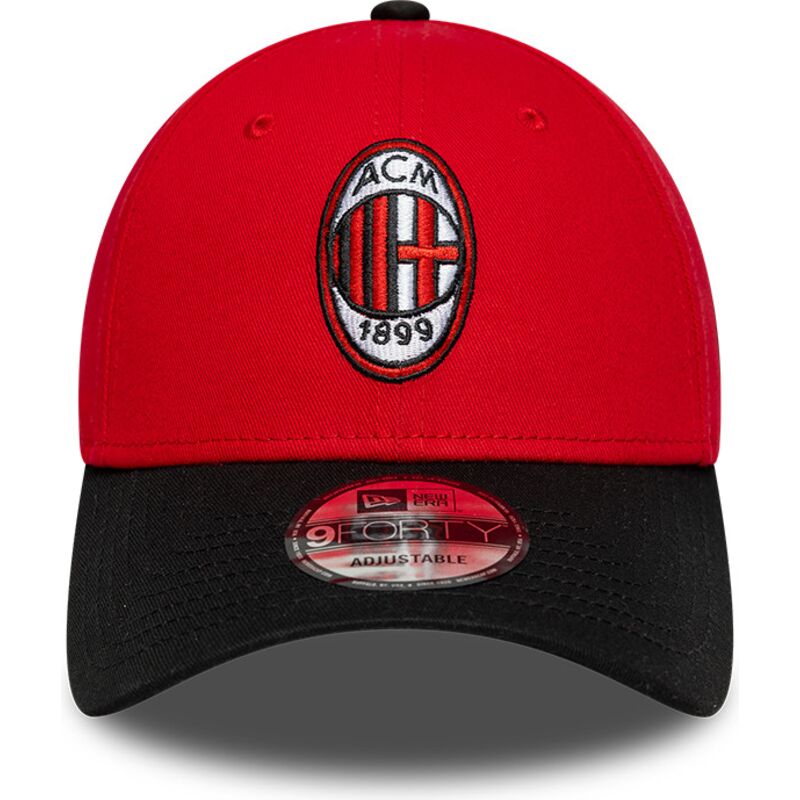 cepice-zaoblena-cervena-nastavitelny-9forty-contrast-ac-milan-serie-a-new-era