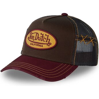 Čepice zaoblená vícebarevná snapback BLBR Von Dutch