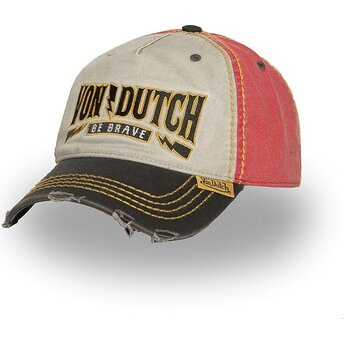 Čepice zaoblená vícebarevná nastavitelný RETRO08 Von Dutch