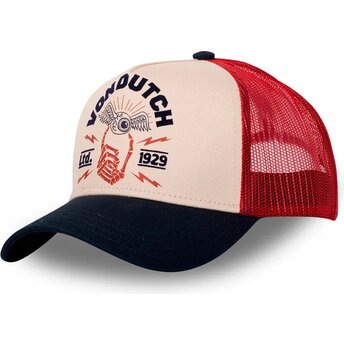Čepice zaoblená vícebarevná snapback GRA Von Dutch