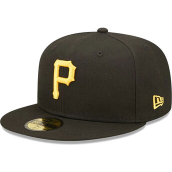 Čepice rovná černá přiléhavá 59FIFTY AC Perf Pittsburgh Pirates MLB New Era