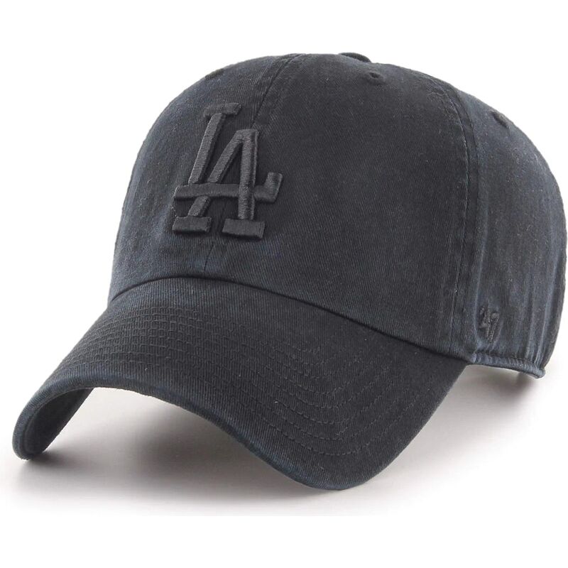 cepice-zaoblena-cerna-nastavitelny-clean-up-tonal-los-angeles-dodgers-mlb-47-brand