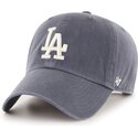 cepice-zaoblena-seda-nastavitelny-clean-up-vintage-navy-los-angeles-dodgers-mlb-47-brand