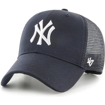 Čepice zaoblená námořnická modrá snapback MVP Branson New York Yankees MLB 47 Brand