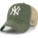 cepice-zaoblena-zelena-snapback-clean-up-trawler-new-york-yankees-mlb-47-brand