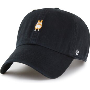 Čepice zaoblená černá nastavitelný Clean Up Base Runner Icon Dog 47 Brand