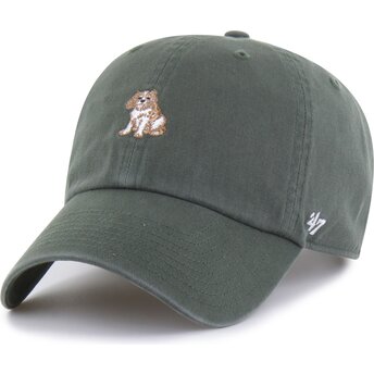 Čepice zaoblená zelená nastavitelný Clean Up Base Runner Icon Dog 47 Brand