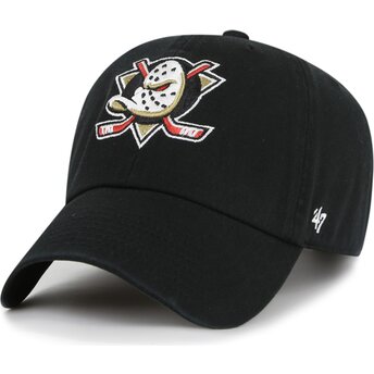 Čepice zaoblená černá nastavitelný Clean Up Anaheim Ducks NHL 47 Brand