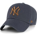 cepice-zaoblena-seda-nastavitelny-clean-up-contrast-vintage-navy-new-york-yankees-mlb-47-brand