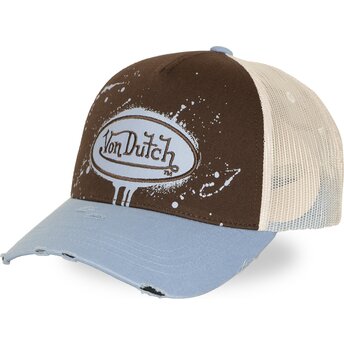 Čepice zaoblená vícebarevná snapback TAG04 Von Dutch