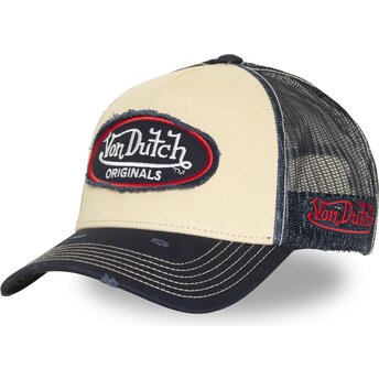 Čepice zaoblená námořnická modrá snapback URB02 Von Dutch
