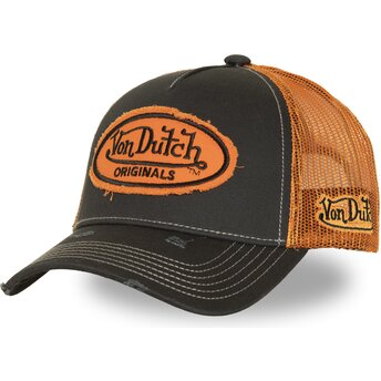 Čepice zaoblená černá snapback URB05 Von Dutch