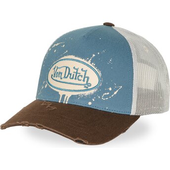 Čepice zaoblená vícebarevná snapback TAG01 Von Dutch