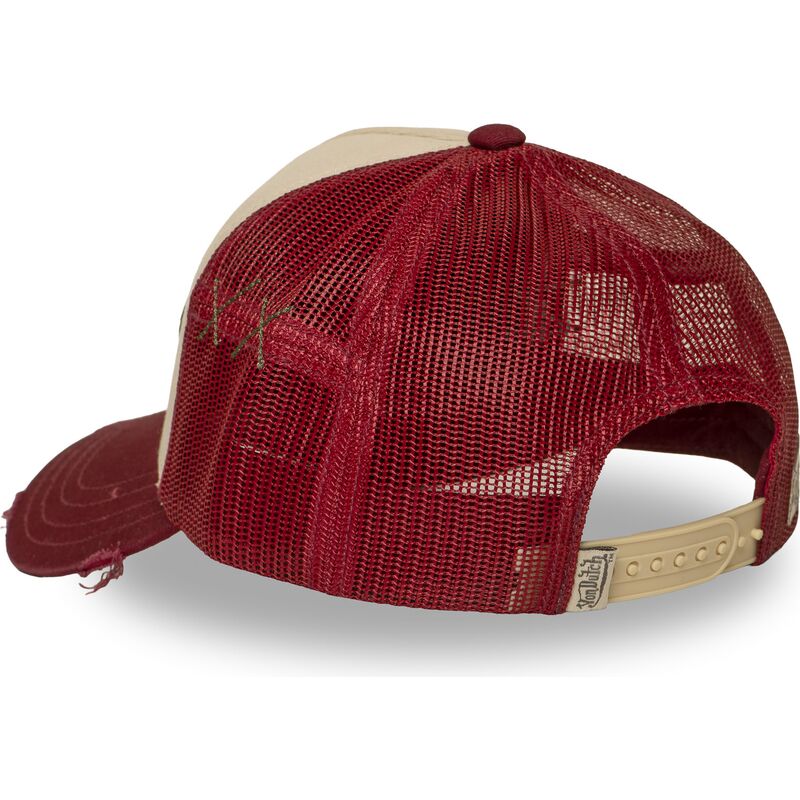 cepice-zaoblena-cervena-snapback-used-16-von-dutch