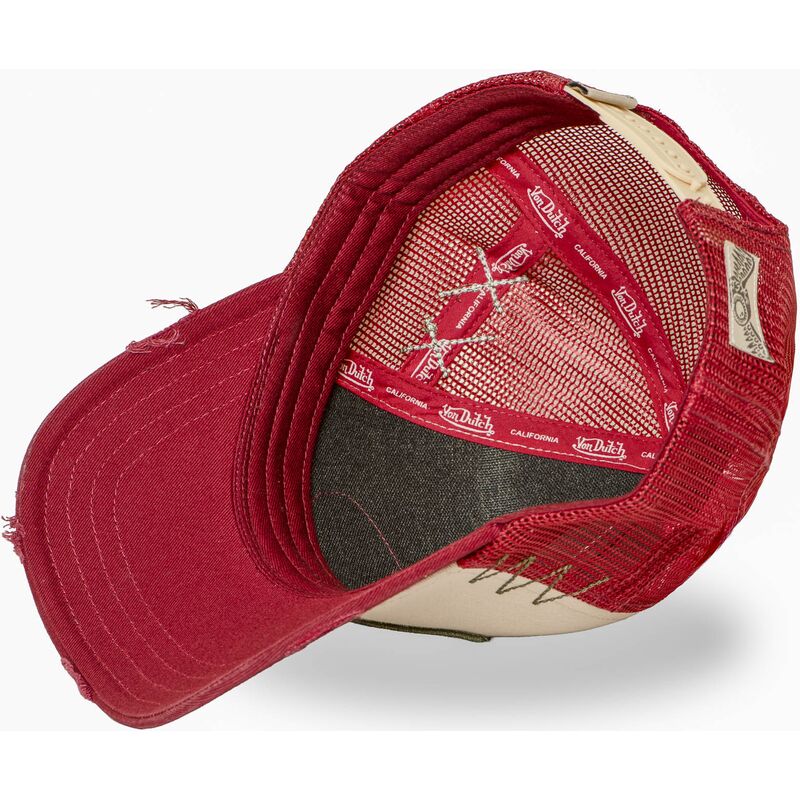 cepice-zaoblena-cervena-snapback-used-16-von-dutch