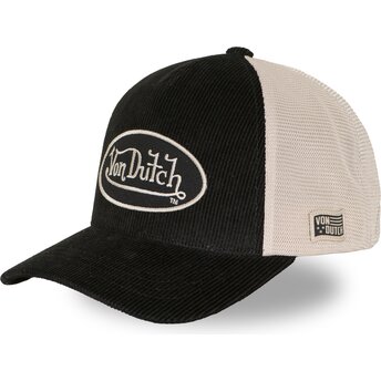 Čepice zaoblená černá nastavitelný LOF B50 Von Dutch