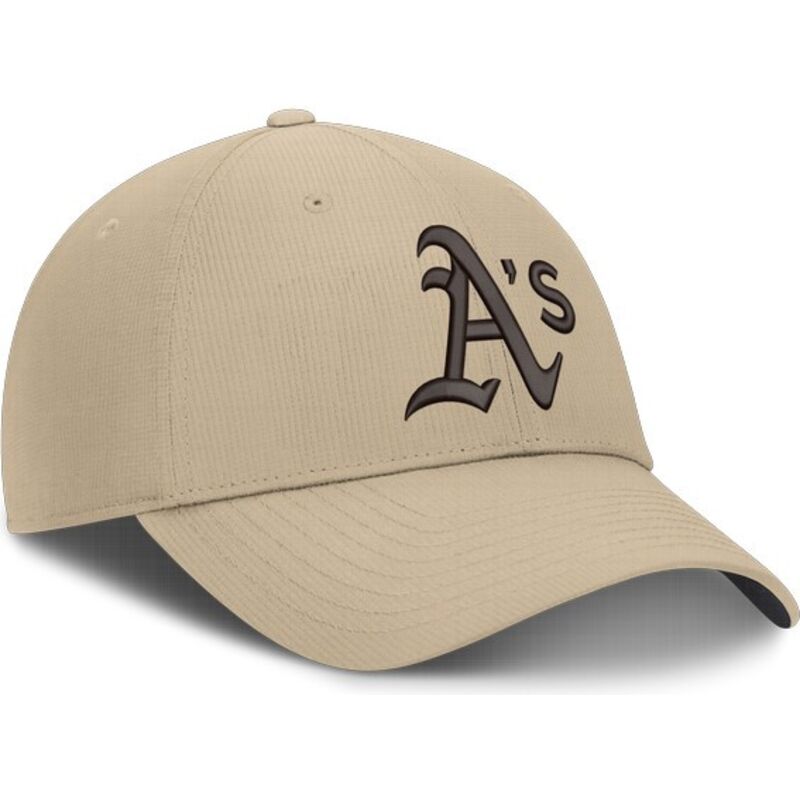 cepice-zaoblena-bezova-nastavitelny-structured-uv-poly-ripstop-oakland-athletics-mlb-nike