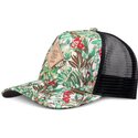 cepice-zaoblena-zelena-snapback-hft-woven-jungle-djinns