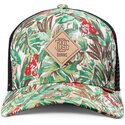 cepice-zaoblena-zelena-snapback-hft-woven-jungle-djinns
