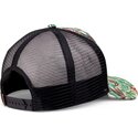 cepice-zaoblena-zelena-snapback-hft-woven-jungle-djinns