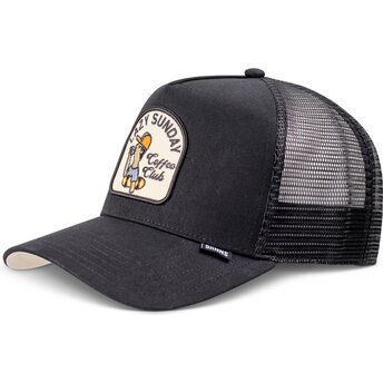 Čepice zaoblená černá snapback HFT Skaterboy Djinns