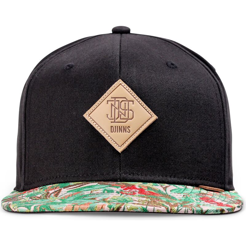 cepice-rovna-cerna-snapback-woven-jungle-rev-djinns
