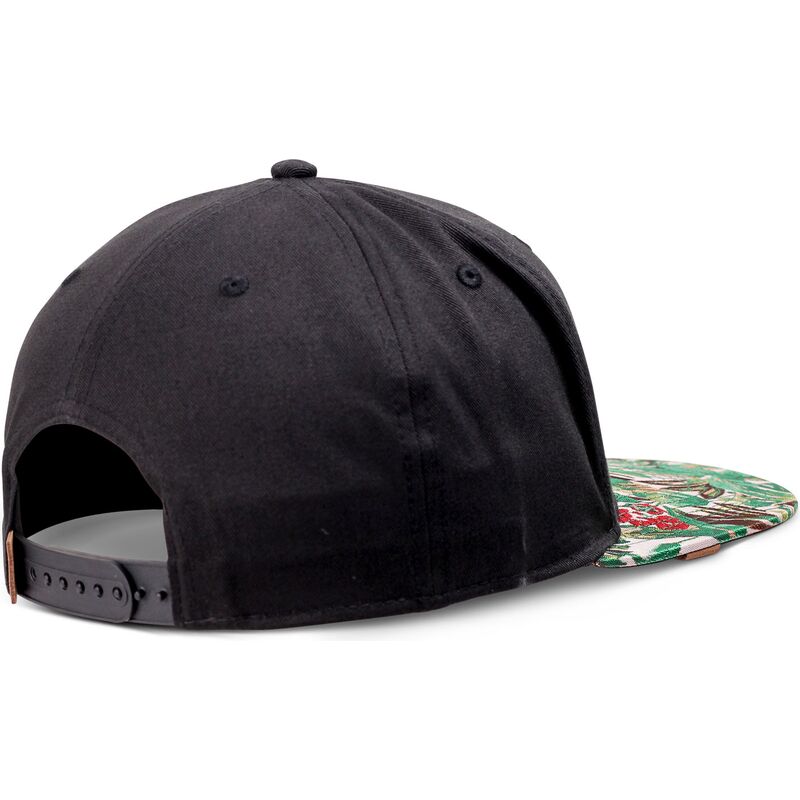 cepice-rovna-cerna-snapback-woven-jungle-rev-djinns