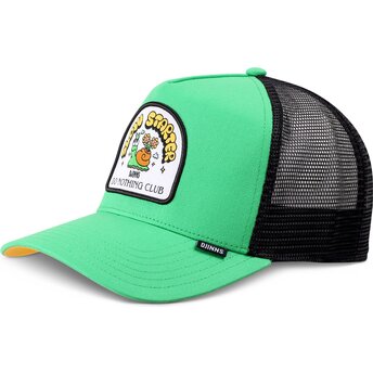 Čepice zaoblená zelená snapback HFT DNC Slowstarter Djinns