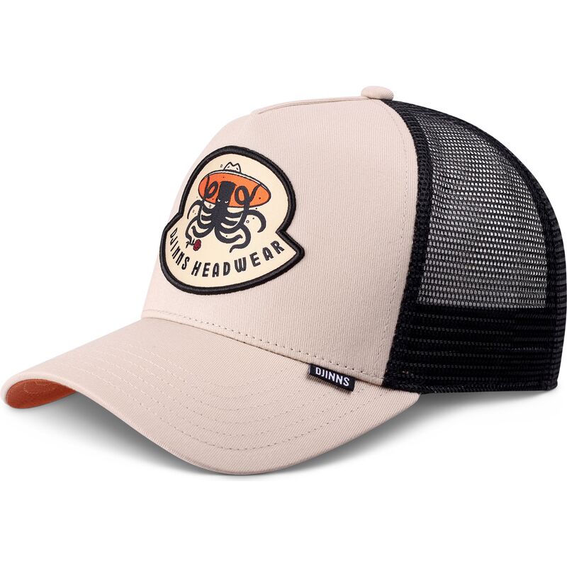 cepice-zaoblena-bezova-snapback-hft-rose-kraken-djinns cepice-zaoblena-bezova-snapback-hft-rose-kraken-djinns