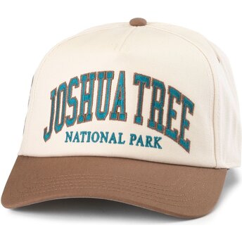 Čepice zaoblená hnědá snapback Roscoe Joshua Tree National Park American Needle