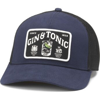 Čepice zaoblená námořnická modrá snapback Archive Valin Gin and tonic Cocktails American Needle
