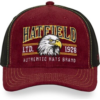 Čepice zaoblená červená snapback PCS EAG Hatfield