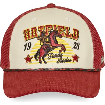 Čepice zaoblená červená snapback PCS ROD Hatfield