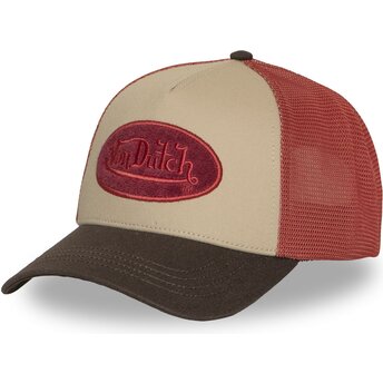 Čepice zaoblená vícebarevná snapback TERRY17 Von Dutch
