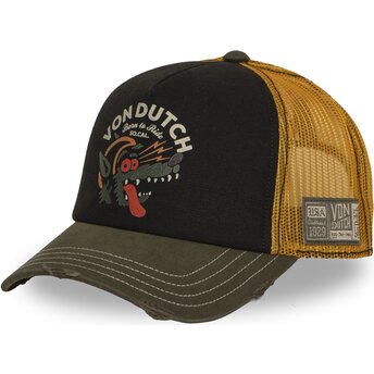 Čepice zaoblená vícebarevná snapback CREW35 Von Dutch