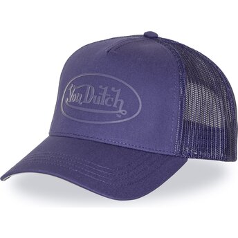 Čepice zaoblená fialová snapback LOG22 Von Dutch