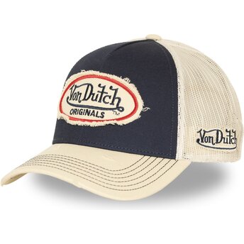 Čepice zaoblená námořnická modrá snapback URB07 Von Dutch