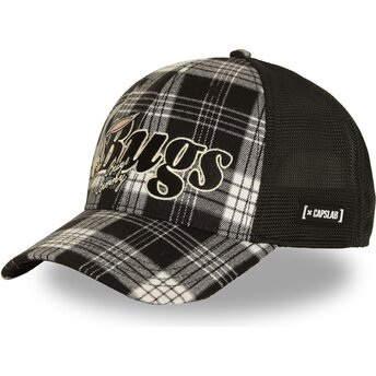 Čepice zaoblená černá snapback LOO14 RAB Bugs Bunny Looney Tunes Capslab