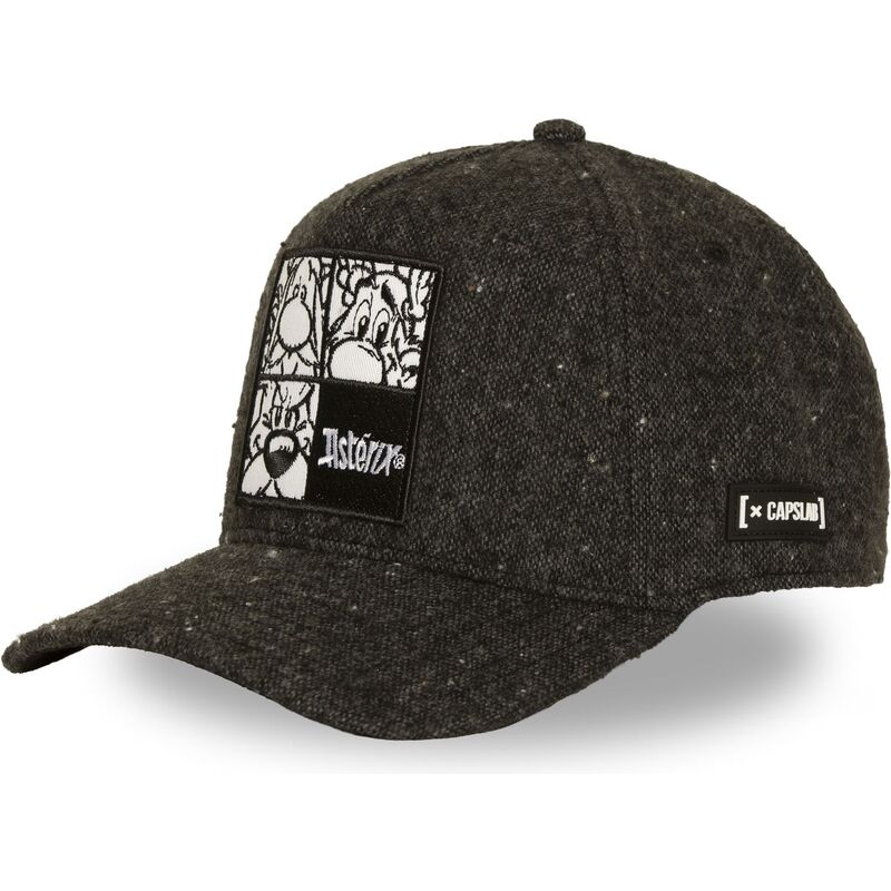 cepice-zaoblena-cerna-snapback-ast4-nep-asterix-a-obelix-asterix-capslab