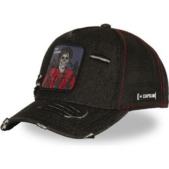 Čepice zaoblená černá snapback Pop Legend STA1 POP Michael Jackson Celebrity Capslab