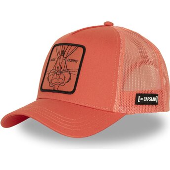 Čepice zaoblená růžová snapback LOO14 BUG Bugs Bunny Looney Tunes Capslab