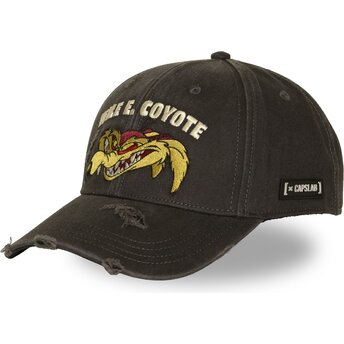 Čepice zaoblená černá snapback LOO14 COY Kojot Looney Tunes Capslab