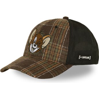 Čepice zaoblená hnědá snapback TAJ9 JER Jerry Looney Tunes Capslab