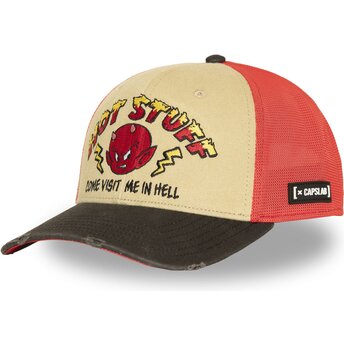 Čepice zaoblená vícebarevná snapback HST HEL Hot Stuff The Little Devil Capslab