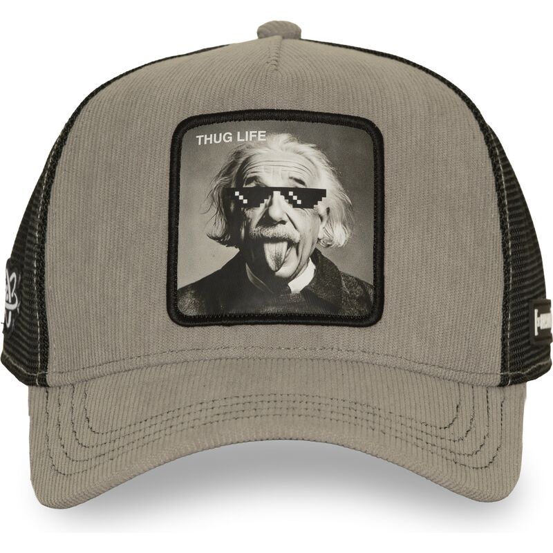 cepice-zaoblena-seda-snapback-thug-life-art1-thug-albert-einstein-celebrity-capslab