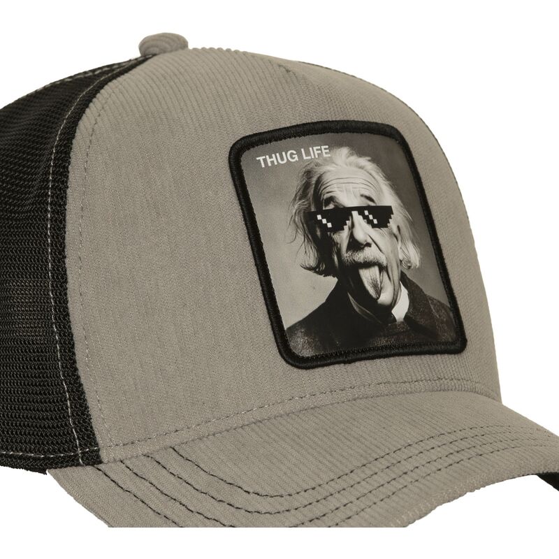 cepice-zaoblena-seda-snapback-thug-life-art1-thug-albert-einstein-celebrity-capslab