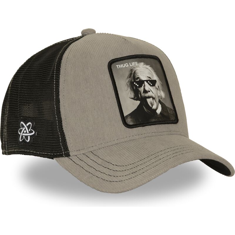 cepice-zaoblena-seda-snapback-thug-life-art1-thug-albert-einstein-celebrity-capslab