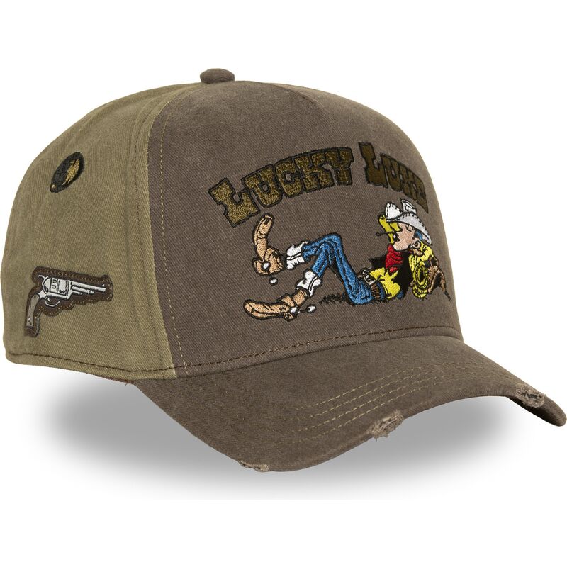 cepice-zaoblena-hneda-snapback-lck4-luc-lucky-luke-capslab