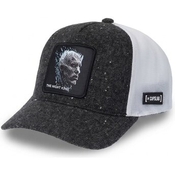 Čepice zaoblená černá snapback GOT NIG Noční král Hra o trůny Capslab